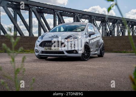 Modifiziertes Mk7 Ford Fiesta ST Stockfoto