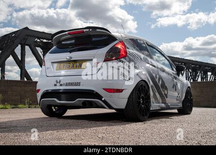 Modifiziertes Mk7 Ford Fiesta ST Stockfoto