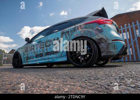 MK3 Ford Focus RS Performance Car, modifiziert und verpackt von Airtek Stockfoto