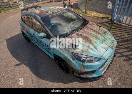 MK3 Ford Focus RS Performance Car, modifiziert und verpackt von Airtek Stockfoto