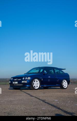 Ford Escort RS Coswoth (1992 bis 1995), basierend auf Mk5 Escort Stockfoto