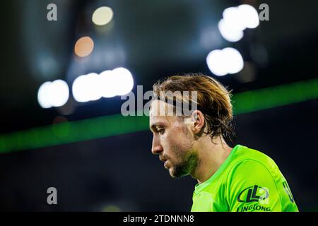 Wolfsburg, Deutschland. Dezember 2023. firo: 09.12.2023, Fußball, 1. Liga, 1. Bundesliga, Saison 2023/2024, VfL Wolfsburg - SC Freiburg Lovro Majer (VfL Wolfsburg) Porträt, Quelle: dpa/Alamy Live News Stockfoto