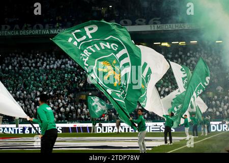 Lissabon, Portugal. Dezember 2023. Allgemeine Ansicht Fußball/Fußball : Portugal Liga Portugal Betclic Spiel zwischen Sporting Clube de Portugal 2-0 FC Porto im Estadio Jose Alvalade in Lissabon, Portugal . Quelle: Mutsu Kawamori/AFLO/Alamy Live News Stockfoto