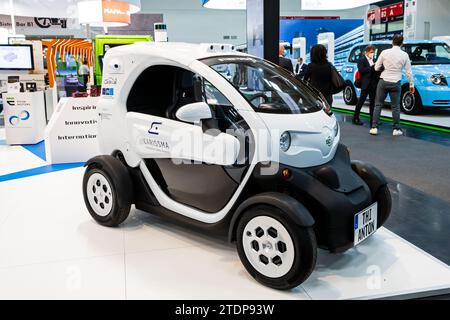 StreetDrone Twizy autonom fahrendes E-Car auf der IAA Mobility 2021 in München, Deutschland - 6. September 2021. Stockfoto