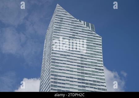 Hochhaus Zlota 44, Emilii Plater, Geschäftsviertel, Warschau, Woiwodschaft Masowien, Polen *** Hochhaus Zlota 44, Emilii Plater, Geschäftsviertel, Warschau, Woiwodschaft Mazowieckie, Polen Stockfoto