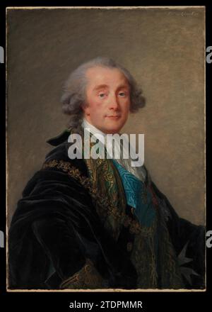 Alexandre Charles Emmanuel de Crussol-Florensac (17431815) 1949 von Elisabeth Louise Vigee Le Brun Stockfoto