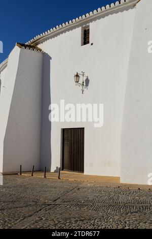 Ronda, Malaga, Spanien, 23. Oktober 2023: Die echte Maestranza-Stierkampfarena in Ronda Stockfoto