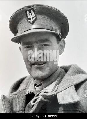 DAVID STIRLING (1915–1990) schottischer Armeeoffizier und Gründer der SAS, 1942 in Nordafrika. Stockfoto