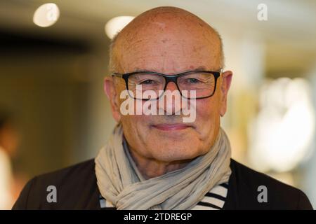 Le Jury Officiel du BRFF 2016 | Offizielle Jury des Brüsseler Filmfestivals 2016 - l'Invité d'honneur Volker Schlöndorff Stockfoto