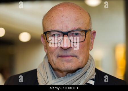 Le Jury Officiel du BRFF 2016 | Offizielle Jury des Brüsseler Filmfestivals 2016 - l'Invité d'honneur Volker Schlöndorff Stockfoto