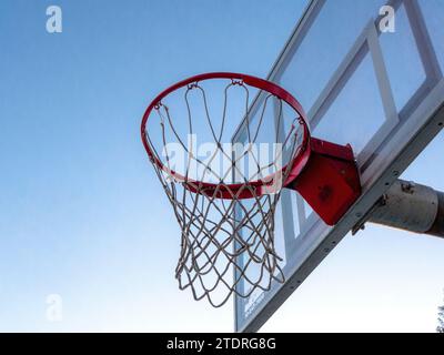 Basketball-Ziel Stockfoto