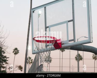 Basketball-Ziel Stockfoto