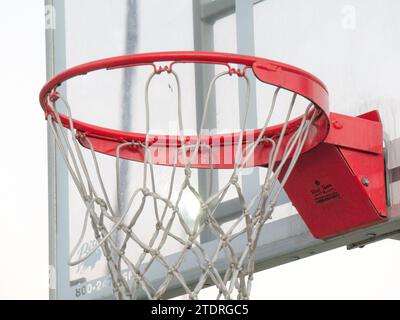 Basketball-Ziel Stockfoto