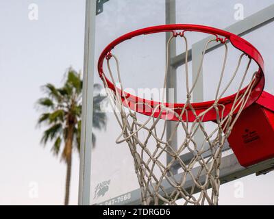 Basketball-Ziel Stockfoto