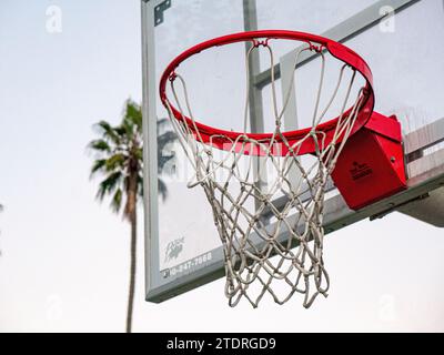 Basketball-Ziel Stockfoto