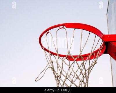 Basketball-Ziel Stockfoto