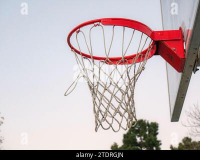 Basketball-Ziel Stockfoto