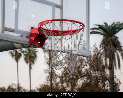 Basketball-Ziel Stockfoto