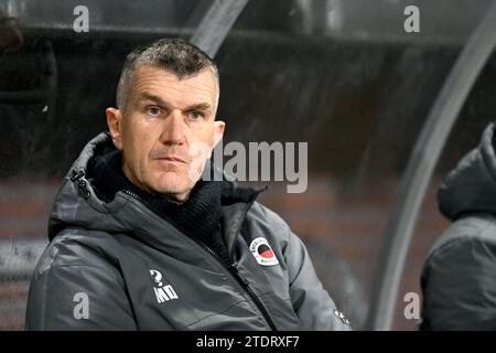 SPAKENBURG - sbv Excelsior Trainer Marinus Dijkhuizen vor der 2. Runde des KNVB Cups zwischen SV Spakenburg (am) und Excelsior Rotterdam im Sportpark de Westmaat am 19. Dezember 2023 in Spakenburg, Niederlande. ANP GERRIT VAN KÖLN Stockfoto