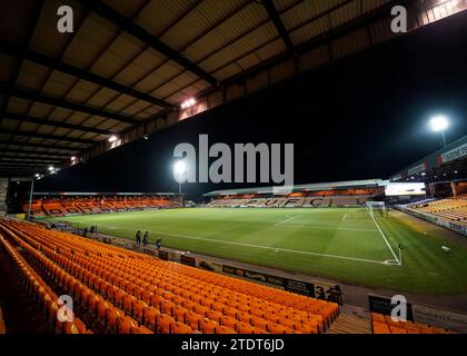 Burslem, Großbritannien. Dezember 2023. Allgemeine Ansicht des Stadions während des Carabao Cup Spiels in Vale Park, Burslem. Der Bildnachweis sollte lauten: Andrew Yates/Sportimage Credit: Sportimage Ltd/Alamy Live News Stockfoto