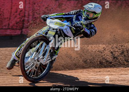 Rennsport-Weltmeister 2017, Australier Jason Doyle Racing Auf Der Glasgow Speedway Track Stockfoto