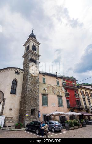 Breno: Kirche des Heiligen Antonius (Chiesa di Sant'Antonio Abate) in Brescia, Lombardei, Italien Stockfoto