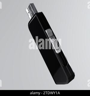 Flash Disk isoliert auf weißem Hintergrund Stockfoto