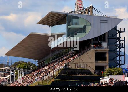 Suzuka Grand Prix Circuit, 20. Dezember 2023: Haupttribüne während des Formel 1 Grand Prix von Japan 2023. Stockfoto