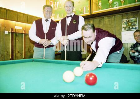 Billard, Finalisten Libre, 27. 01. 2001, Whizgle News aus der Vergangenheit, maßgeschneidert für die Zukunft. Erkunden Sie historische Geschichten, das Image der niederländischen Agentur aus einer modernen Perspektive, die die Lücke zwischen den Ereignissen von gestern und den Erkenntnissen von morgen überbrückt. Eine zeitlose Reise, die die Geschichten prägt, die unsere Zukunft prägen. Stockfoto