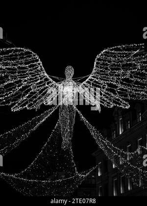 S&W, The Spirit of Christmas, Regent Street, Christmas Lights, London, England, GROSSBRITANNIEN, GB. Stockfoto