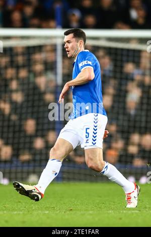 Liverpool, Großbritannien. Dezember 2023. Michael Keane von Everton während des Viertelfinales des Everton FC gegen Fulham FC Carabao Cup in Goodison Park, Liverpool, England, Großbritannien am 19. Dezember 2023 Credit: Every Second Media/Alamy Live News Stockfoto