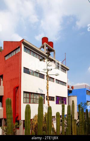 Museo Casa; Estudio, Diego Rivera und Frida Kahlo Studio and House in Mexico City, Mexiko Stockfoto