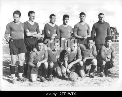 Der Fußballverein Murcia in der Saison 1935-1936. Quelle: Album / Archivo ABC / López Stockfoto