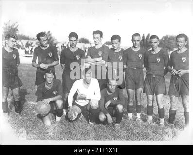 Der Fußballverein Murcia in der Saison 1935-1936. Quelle: Album / Archivo ABC / López Stockfoto