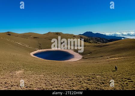 Der wunderschöne alpine Jiaming Lake, Taitung, Taiwan Stockfoto