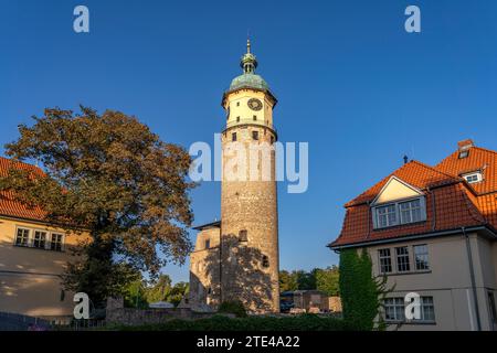 Der Neideckturm in Arnstadt, Thüringen, Deutschland | Neideckturm in Arnstadt, Thüringen, Deutschland Stockfoto