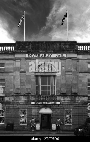 Das Inverary Jail Museum, Inverary Town, Argyll and Bute, Schottland Großbritannien Stockfoto