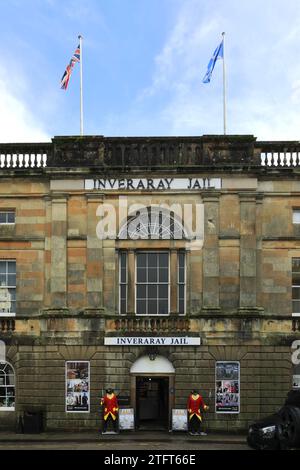 Das Inverary Jail Museum, Inverary Town, Argyll and Bute, Schottland Großbritannien Stockfoto