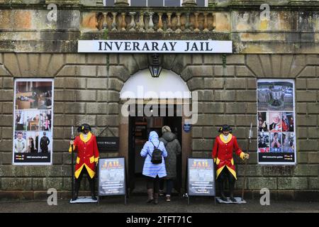 Das Inverary Jail Museum, Inverary Town, Argyll and Bute, Schottland Großbritannien Stockfoto