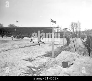 KHFC gegen Old Internationals, Spielzeit ca. 1963 Stockfoto