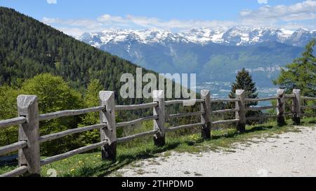 Dolomiten, italienisches Paradies für Berg-, Natur- und Wintersportler Stockfoto