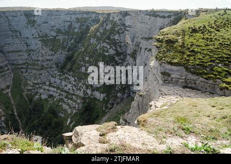 Orduña Weiler vom Monte Santiago Stockfoto