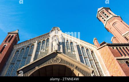 Die Kirche Saint-Christophe de Javel in Paris, Frankreich Stockfoto