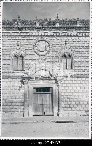 12/31/1968. Fassade des herzoglichen Palastes von Cogolludo. Quelle: Album / Archivo ABC / Luis Monje Ciruelo Stockfoto