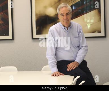 Madrid, 05.11.2023. Interview mit Michael Ignatieff. Foto: Ernesto Agudo. Archdc. Quelle: Album/Archivo ABC/Ernesto Agudo Stockfoto