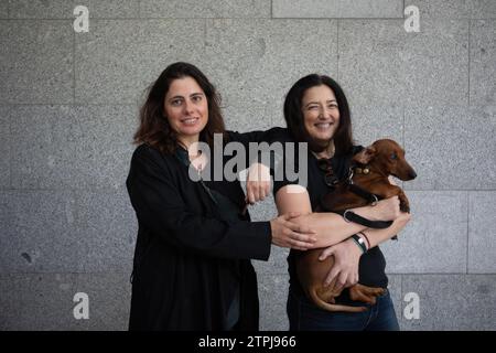 Madrid, 05.03.2023. Interview mit Rosa Belmonte und Emilia Landaluce. Foto: Isabel Permuy. Archdc. Quelle: Album / Archivo ABC / Isabel B. Permuy Stockfoto