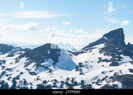 Panorama Ridge, Whistler, British Columbia, Kanada - alpine Wildnis mit Blick auf den Garibaldi Lake Stockfoto