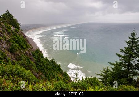 Der Oswald West State Park in Arch Cape, Oregon Stockfoto