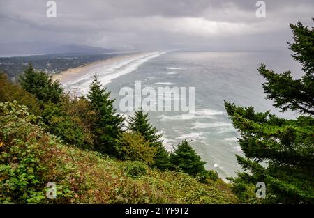 Der Oswald West State Park in Arch Cape, Oregon Stockfoto