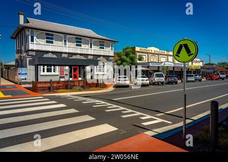 Kingaroy, QLD, Australien - historische Gebäude in der Stadt Stockfoto